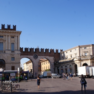 Verona,Porta for Piazza Bra