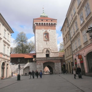 CRACOW - FLORIANSKA GATE