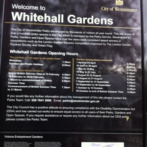 Whitehall Gardens