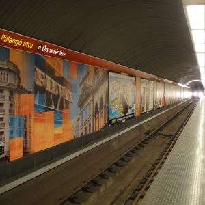 metro station