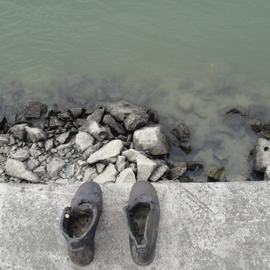 Shoes on the Danube Promenade