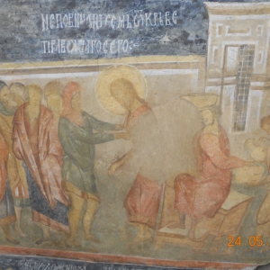 Βουλγαρία-Ivanovo Rock Churches : ο Πόντιος Πιλάτος νίπτει τας χείρας