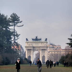 L' arco della pace, Parco Sempione