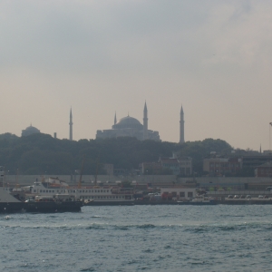 the view from Bosporus - Konstantinoupoli