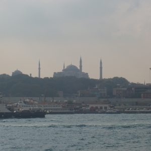 the view from Bosporus - Konstantinoupoli