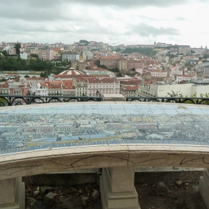 Miradouro de São Pedro de Alcântara - Jardim António Nobre