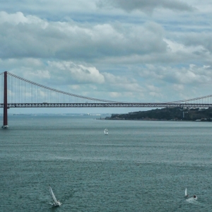 Ponte 25 de Abril from Padrão dos Descobrimentos - Belem