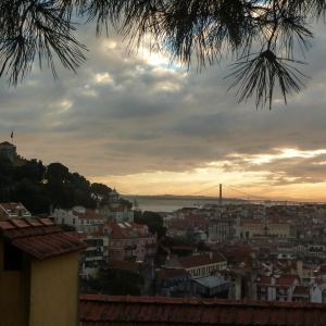 Lisboa from Miradouro da Graça - Alfama