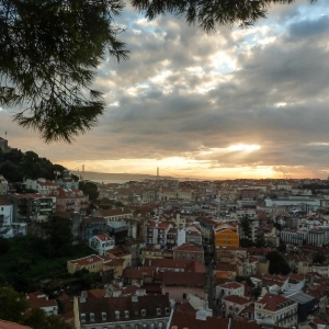 Lisboa from Miradouro da Graça - Alfama