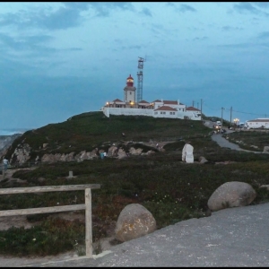 The Cabo da Roca lighthouse - Atlantic Ocean