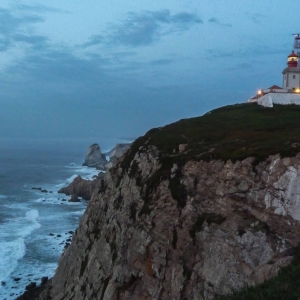 The Cabo da Roca lighthouse - Atlantic Ocean