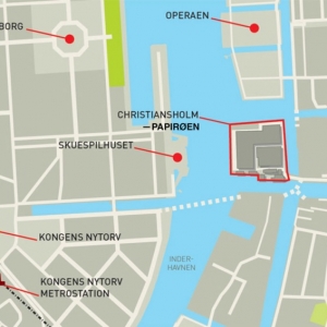 Papirøen map