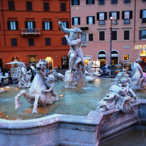 Piazza Navona. Fontana Del Nettuno