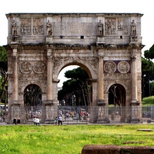 Via Appia's entrance