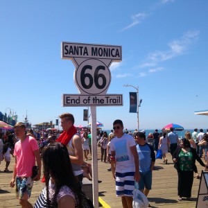 Santa Monica - Route 66 End 1
