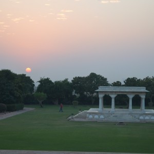 Ηλιοβασίλεμα στο Umaid Bhawan, Jodhpur