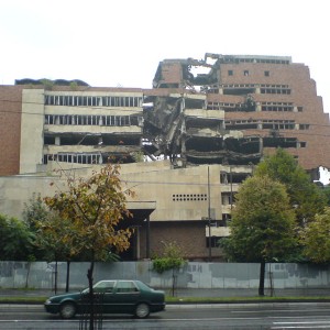 Βελιγράδι - Βομβαρδισμένο κτίριο