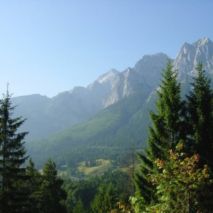 010 A view of direction Grainau - Alpspitze - Waxensteine