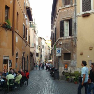 trastevere vicolo del cinque
