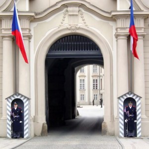 Η είσοδος του κάστρου της Πράγας