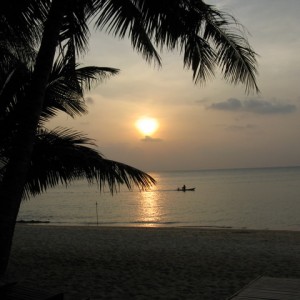 koh phangan sunset