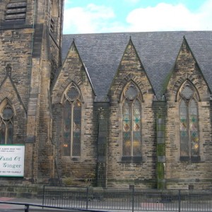 ο ναος-εμπορικο κεντρο στο Tynemouth