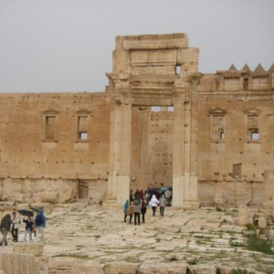 ο ναος του Δια (βααλ) στην Παλμυρα