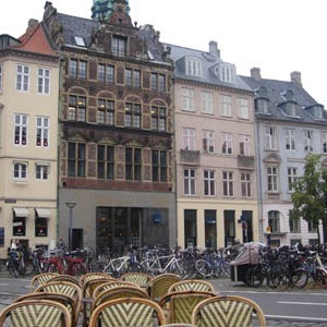 καφέ στο κέντρο της Κοπενχάγης