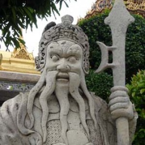 αγαλμα στα ανάκτορα του βασιλιά-Bangkok