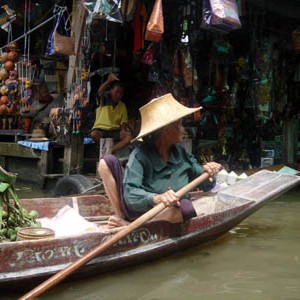 floating market στην Bangkok