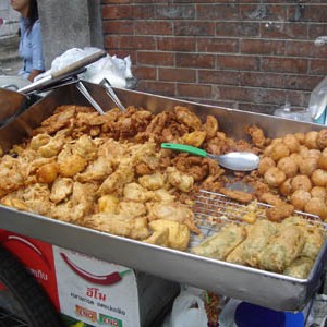 τηγανομεζέδες στην Bangkok