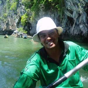 o οδηγός rafting στο Phuket