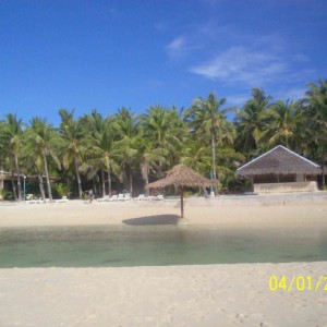 Bantayan island sandbar