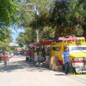 Bantayan island street scene