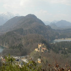 Θέα από το Neuschwanstein