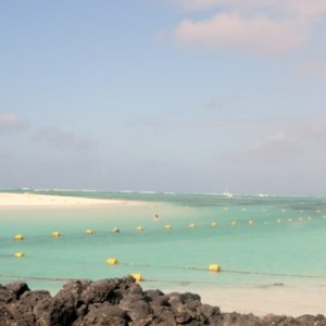 Ile aux cerfs beach