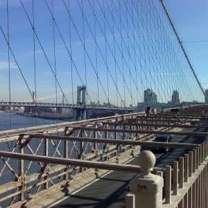 Manhattan - View from Brooklyn bridge
