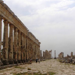 συρία aphamea .old city