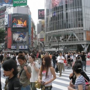 Xάος στο δρόμο...Shibuya !!!