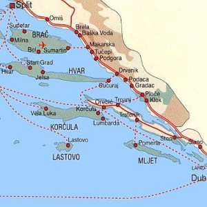 Χάρτης νησιών