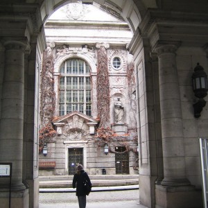 Unter den Linden - Innenhof der Staatsbibliothek