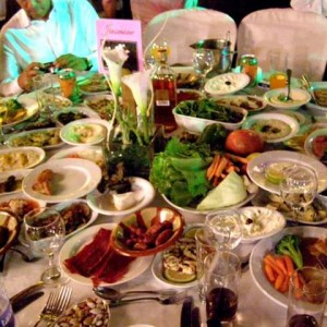 φαγητο σε λιβανεζικο γαμο