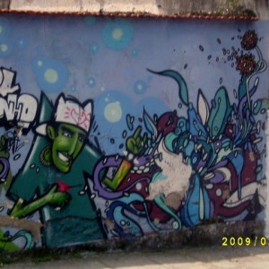 Ρίο - γκράφιτι σε μιά φαβέλα