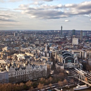 View from "Eye London"