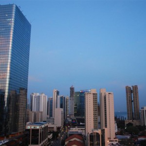 Panama City... the modern city...