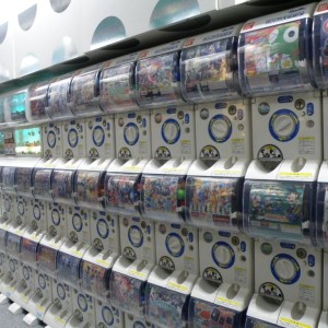 Αυτόματο μηχάνημα πώλησης χαρακτήρων manga, Akihabara, Tokyo