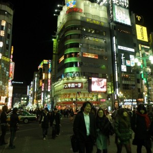 Φώτα στην περιοχή Shinjuku, Tokyo