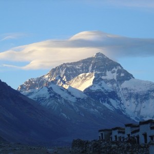 Her Majesty Mt. Everest on Sunrise (Tibet, Rongbuk)