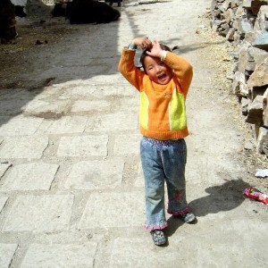 Pretty Lady! (Tibet, Gyantse)