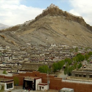 View of Gyantse (Tibet, Gyantse)
